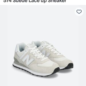 New Balance Suede Lace-Up Sneakers